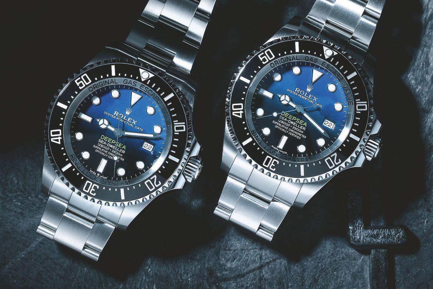 Into the Blue: Reseña del replica Rolex Deepsea D-Blue