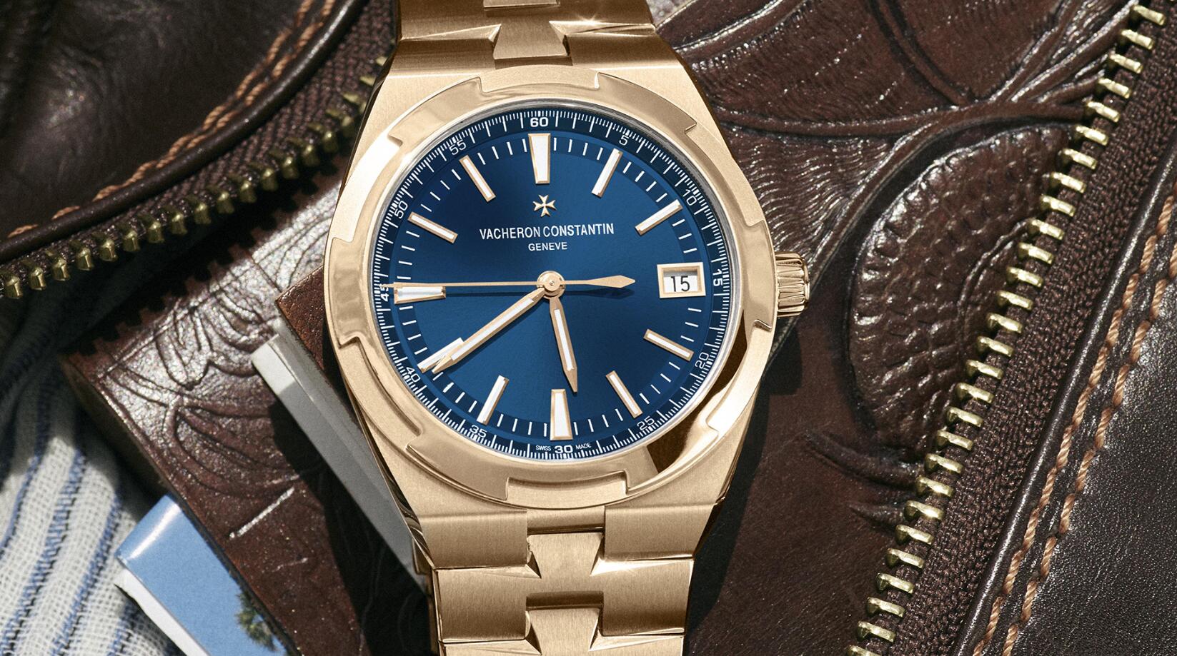 Replica Vacheron Constantin presenta Overseas reloj automático en oro rosa