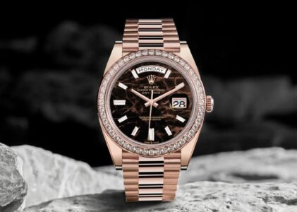 Este replica Rolex Day-Date 40 con esfera Eisenkeisel es el reloj Boss de 2021