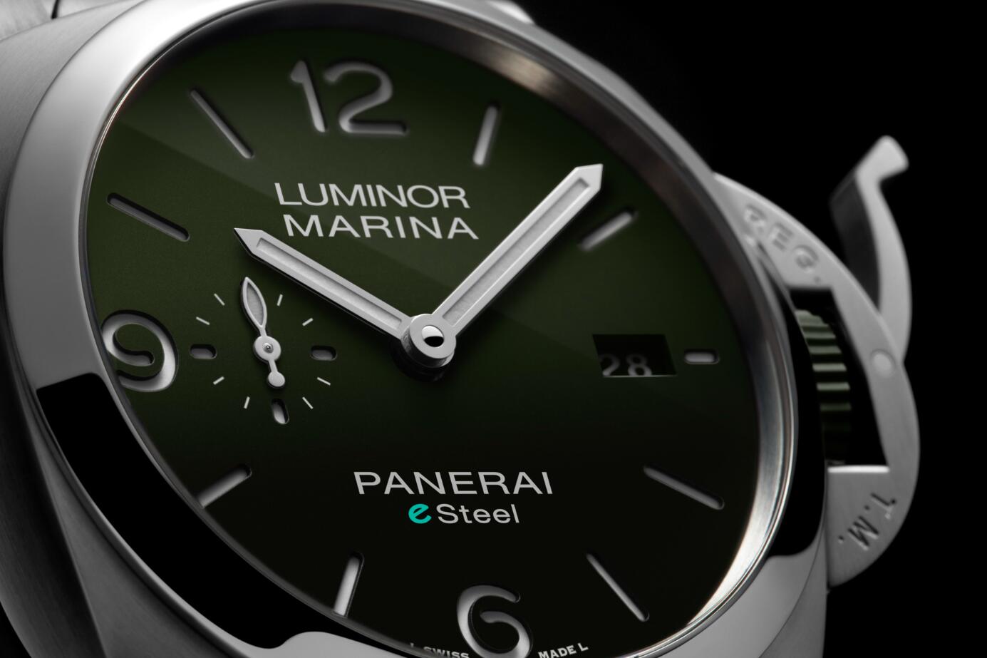 Replica Panerai presenta el trío de relojes Luminor fabricados con cajas de acero electrónico reciclado